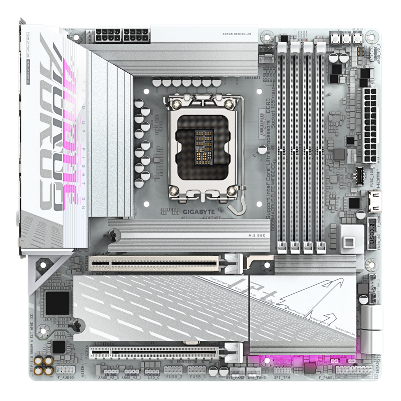 Gigabyte B860M A ELT WF6E ICE