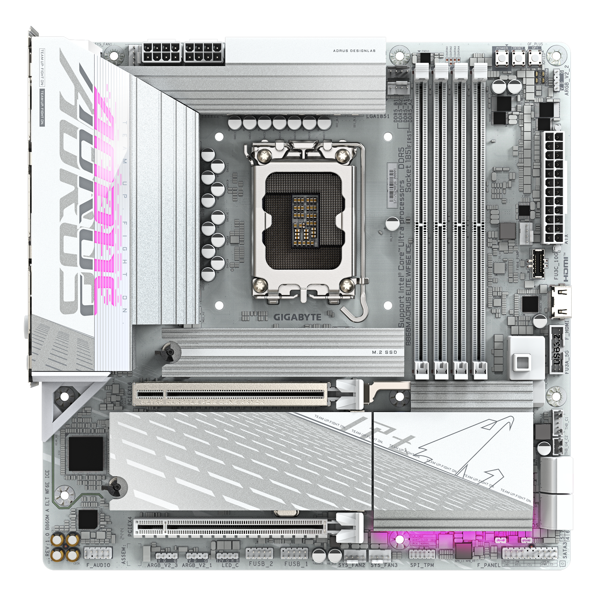 Gigabyte B860M A ELT WF6E ICE