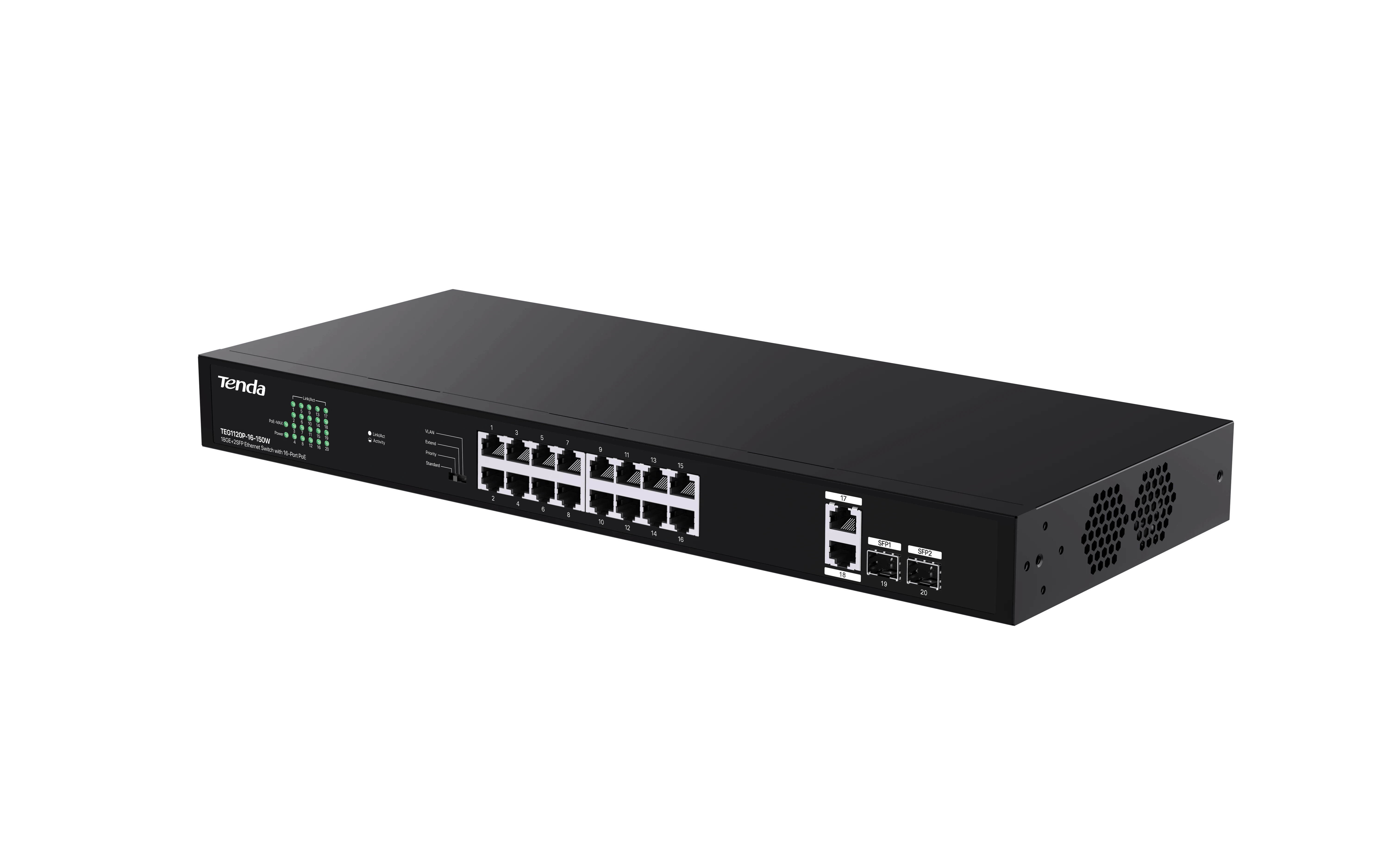 Tenda TEG1120P-16-150W