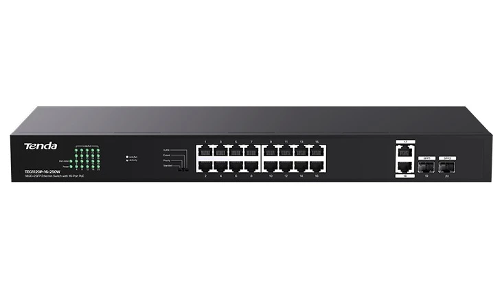 Tenda TEG1120P-16-250W