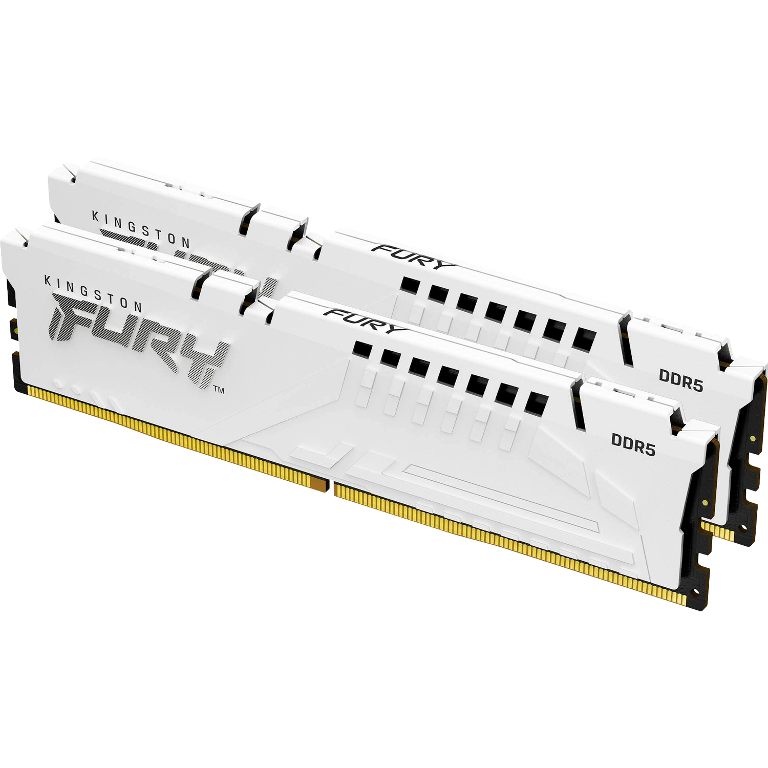 Kingston DDR5 DIMM 32GB 5200MT/s CL40 (Kit of 2) FURY Beast White XMP KF552C40BWK2-32