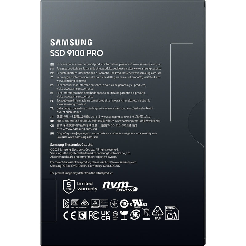 Samsung 9100 PRO MZ-VAP2T0BW