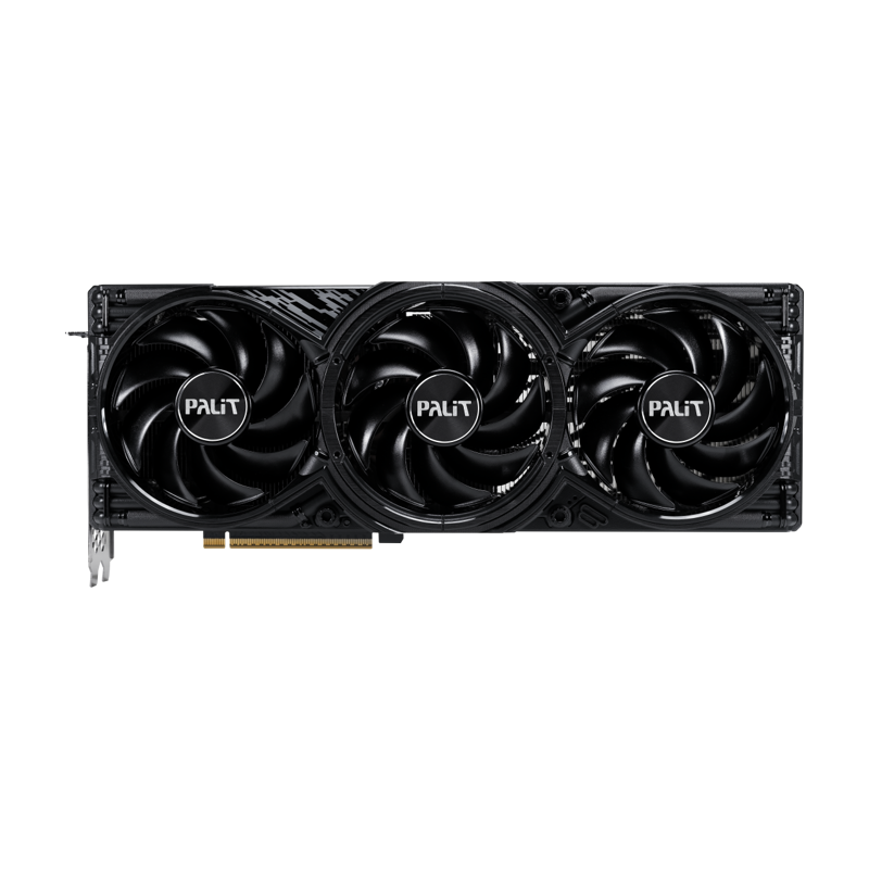 Видеокарта Palit PCI-E nVidia GeForce GDDR7 256b, HDMI DPx3 (NE75080019T2-GB2031A)