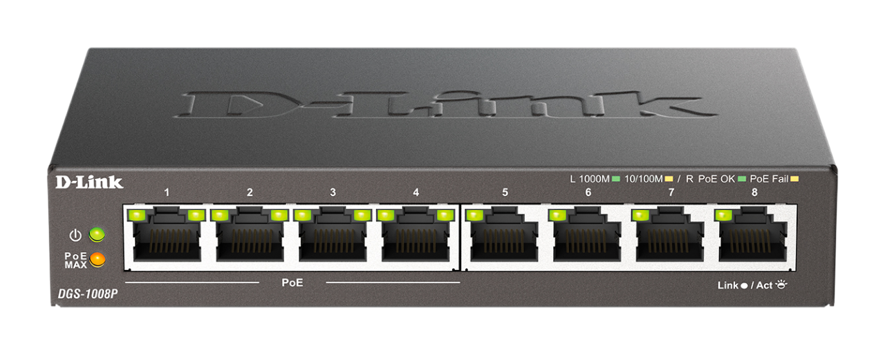 D-Link DGS-1008P/F3A