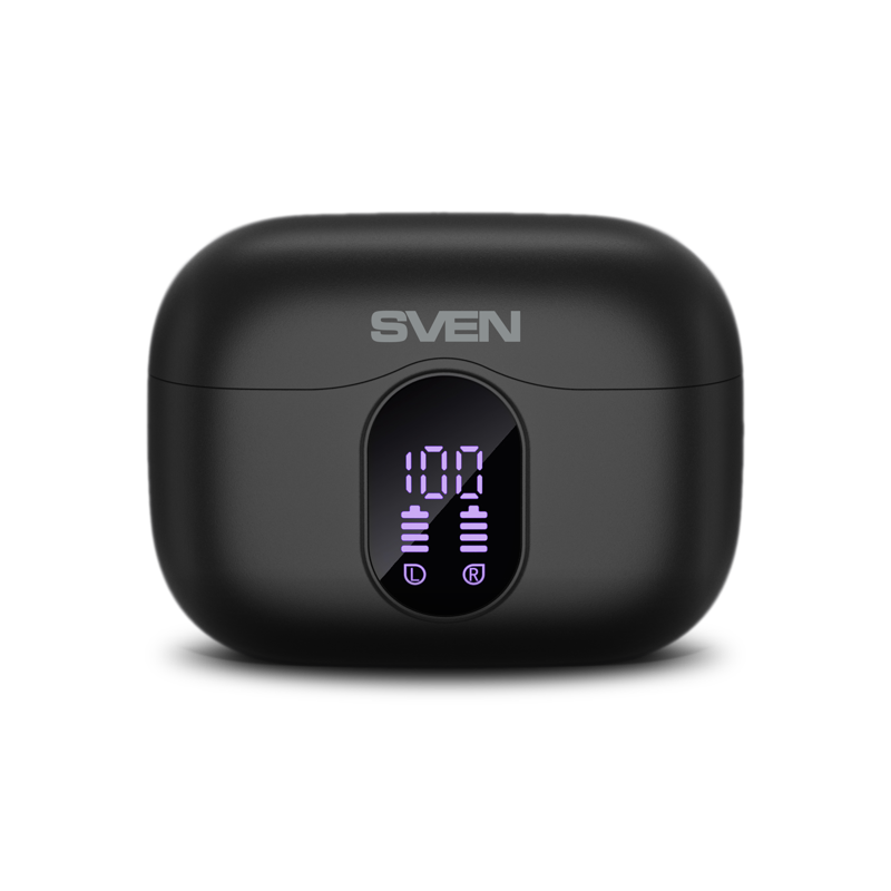 SVEN E-315B, черный (Bluetooth, TWS, ANC, ENC, APP) арт. SV-022631