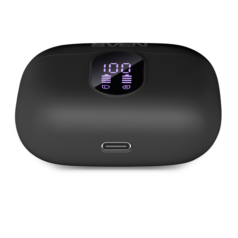 SVEN E-315B, черный (Bluetooth, TWS, ANC, ENC, APP) арт. SV-022631