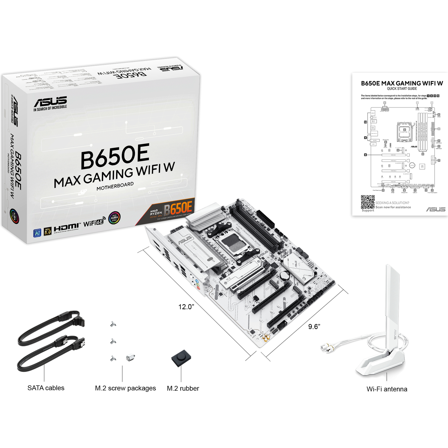 ASUS B650E MAX GAMING WIFI W (90MB1M00-M0EAY0)