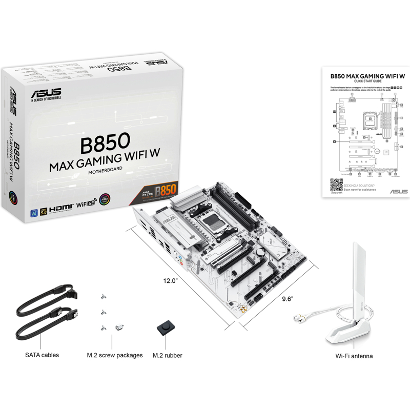ASUS B850 MAX GAMING WIFI W (90MB1M10-M0EAY0)
