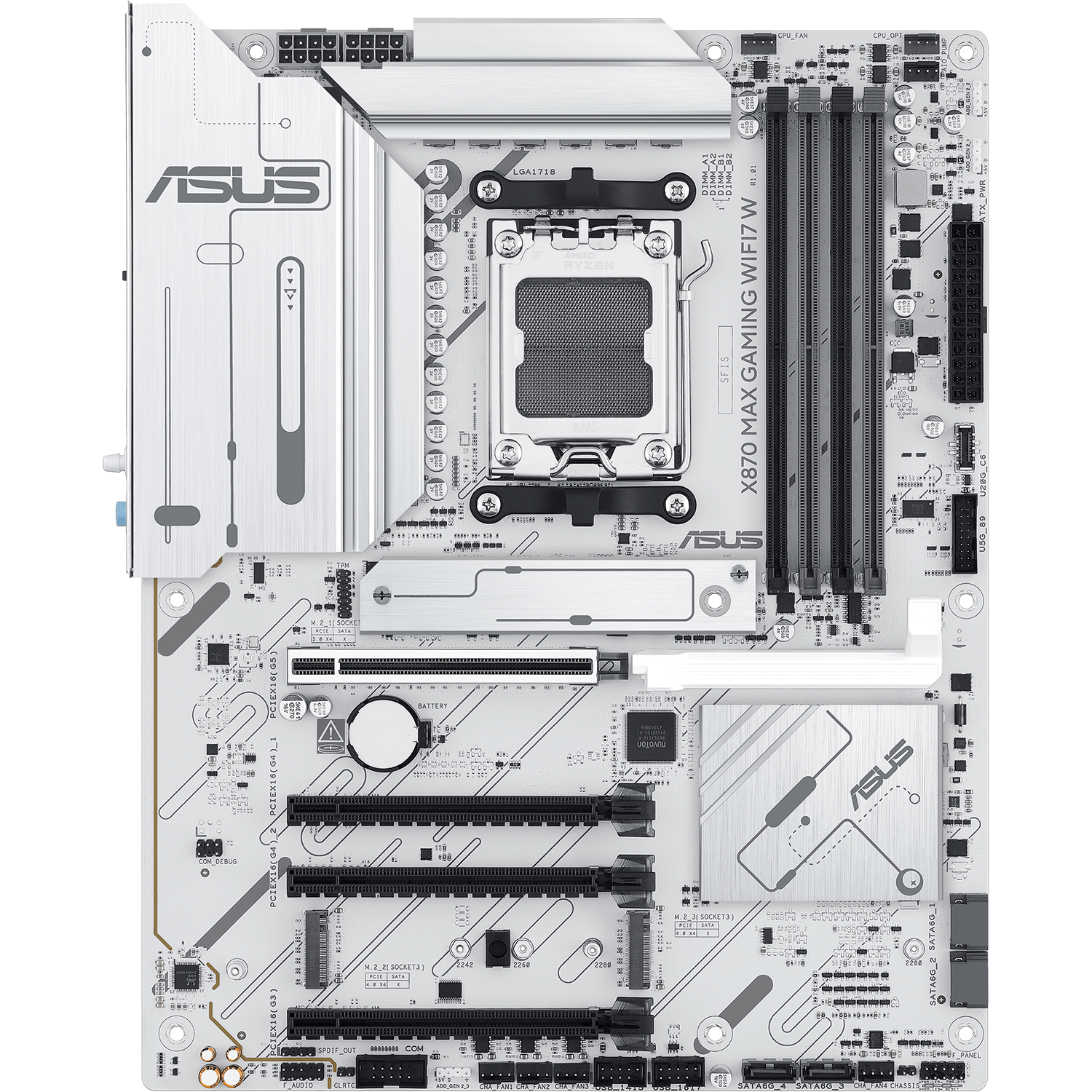 ASUS X870 MAX GAMING WIFI7 W (90MB1LZ0-M0EAY0)
