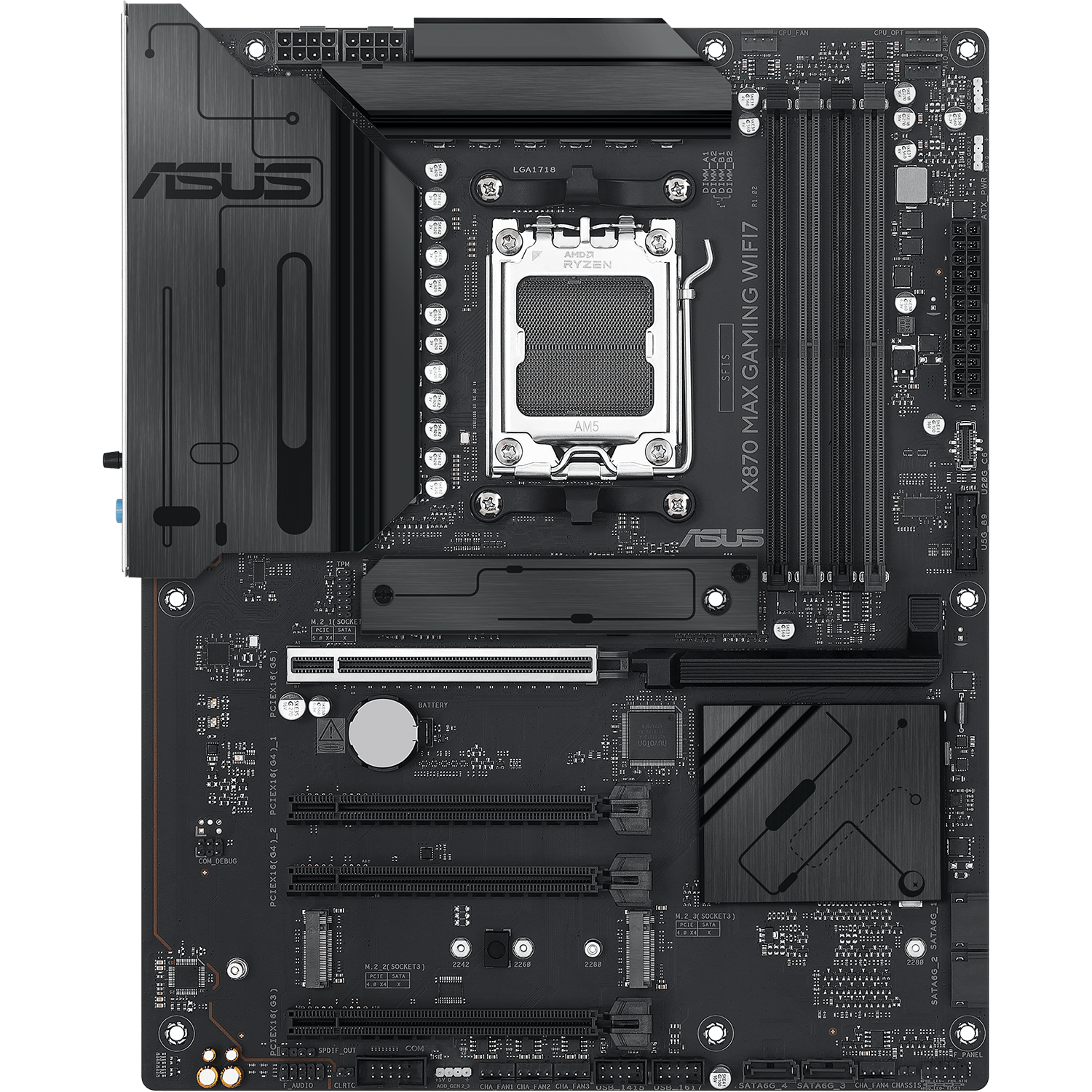 ASUS X870 MAX GAMING WIFI7 (90MB1LY0-M0EAY0)