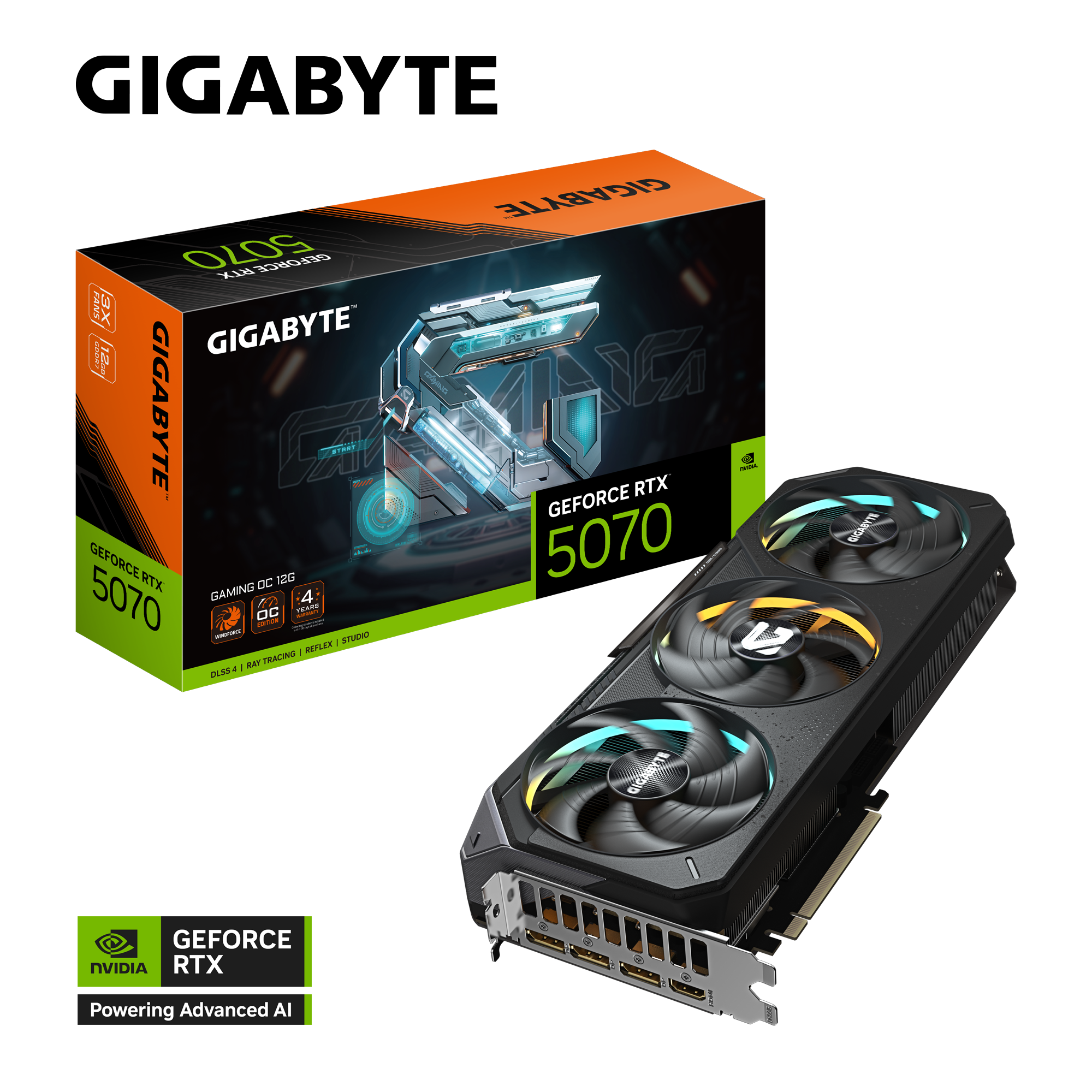 GIGABYTE GV-N5070GAMING OC-12GD