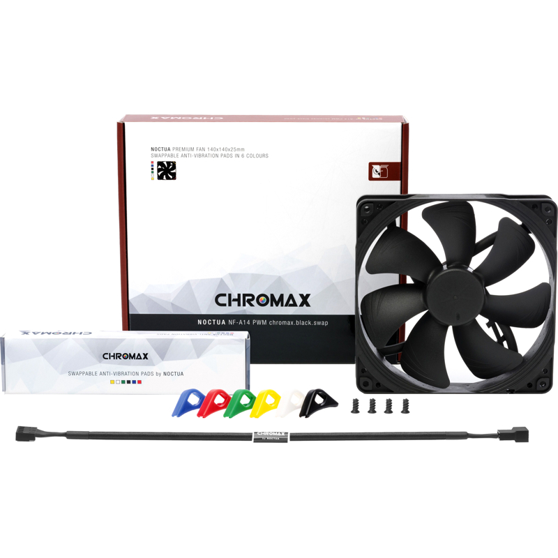 Noctua NF-A14 PWM chromax.black.swap
