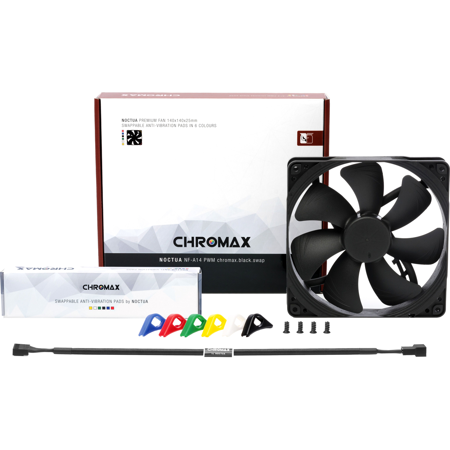 Noctua NF-A14 PWM chromax.black.swap