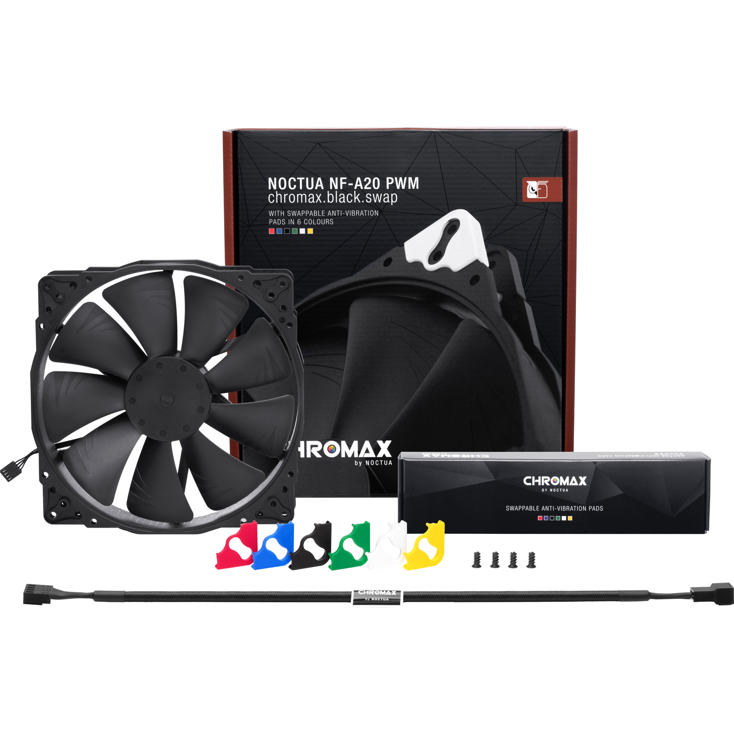 Noctua NF-A20 PWM chromax.black.swap