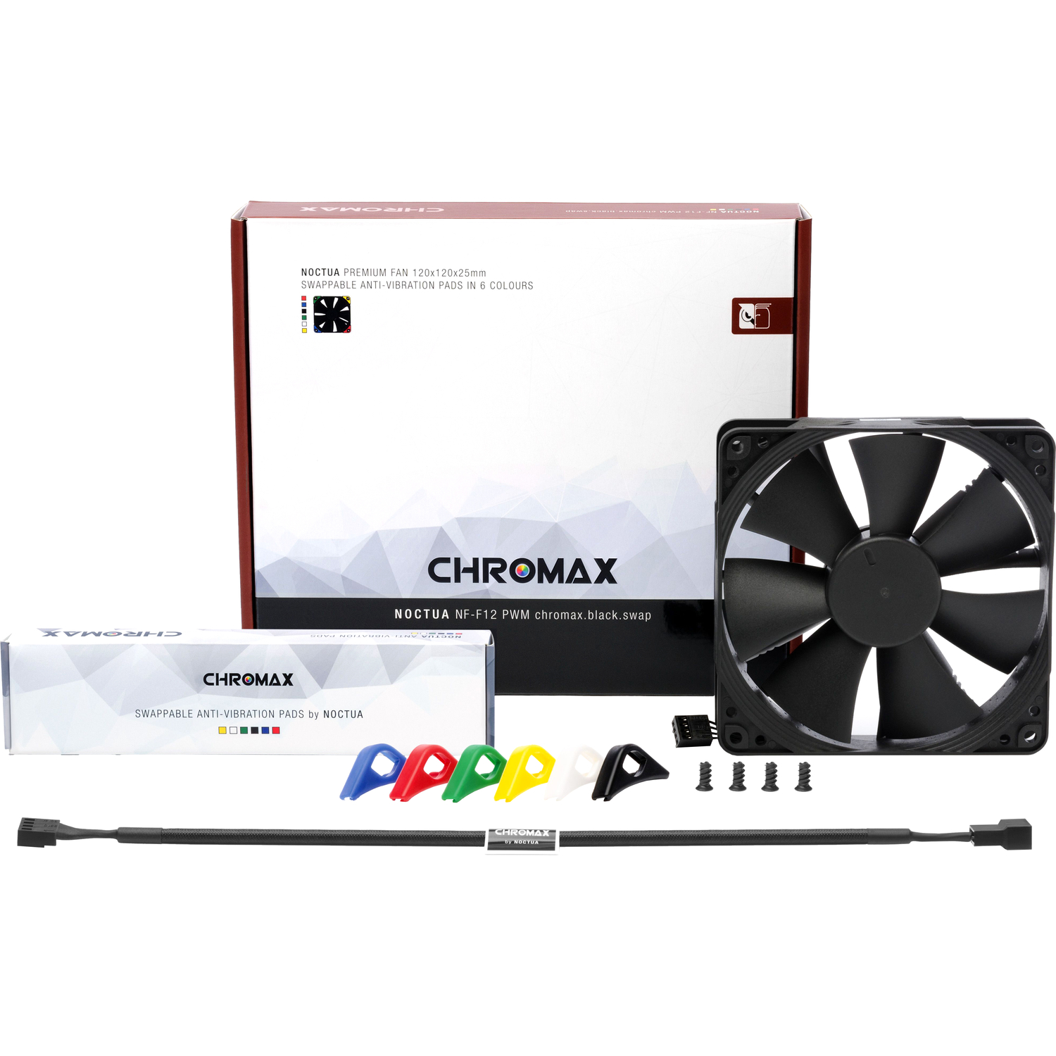 Noctua NF-F12 PWM chromax.black.swap