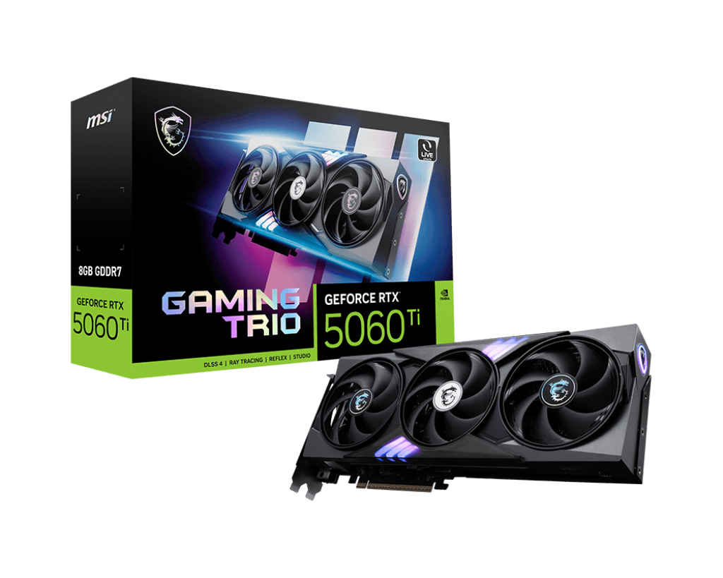 MSI GeForce RTX 5060 Ti 8G GAMING TRIO