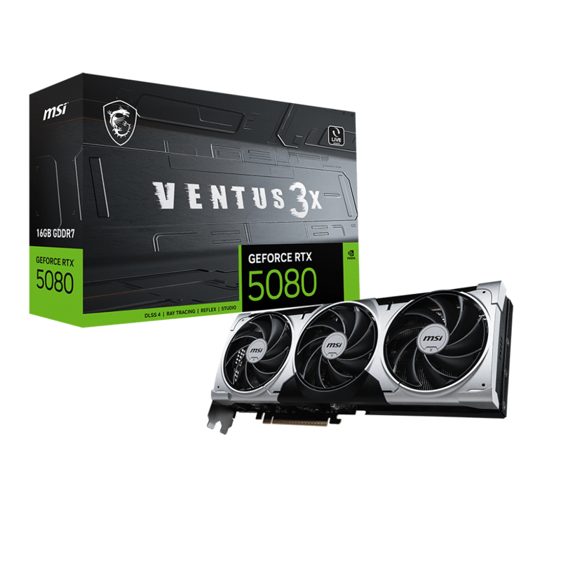 MSI GeForce RTX 5080 16G VENTUS 3X PLUS