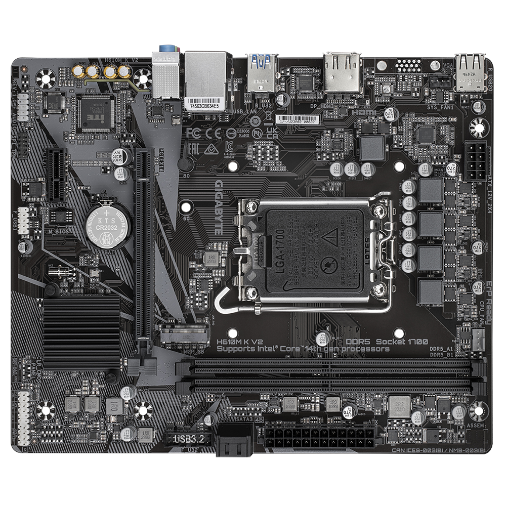 GIGABYTE H610M K V2