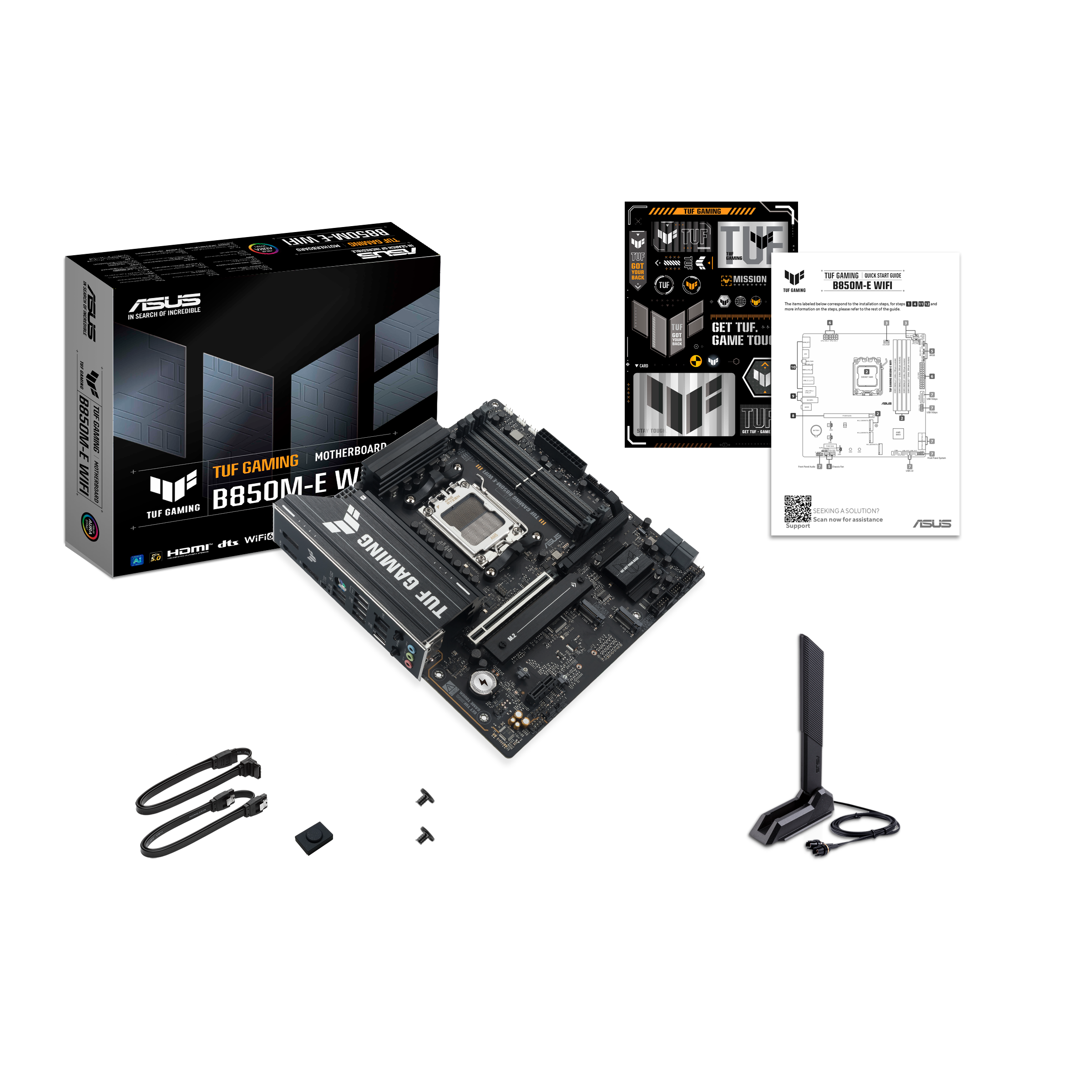 Материнская плата ASUS TUF GAMING B850M-E WIFI арт. 90MB1LS0-M0EAY0