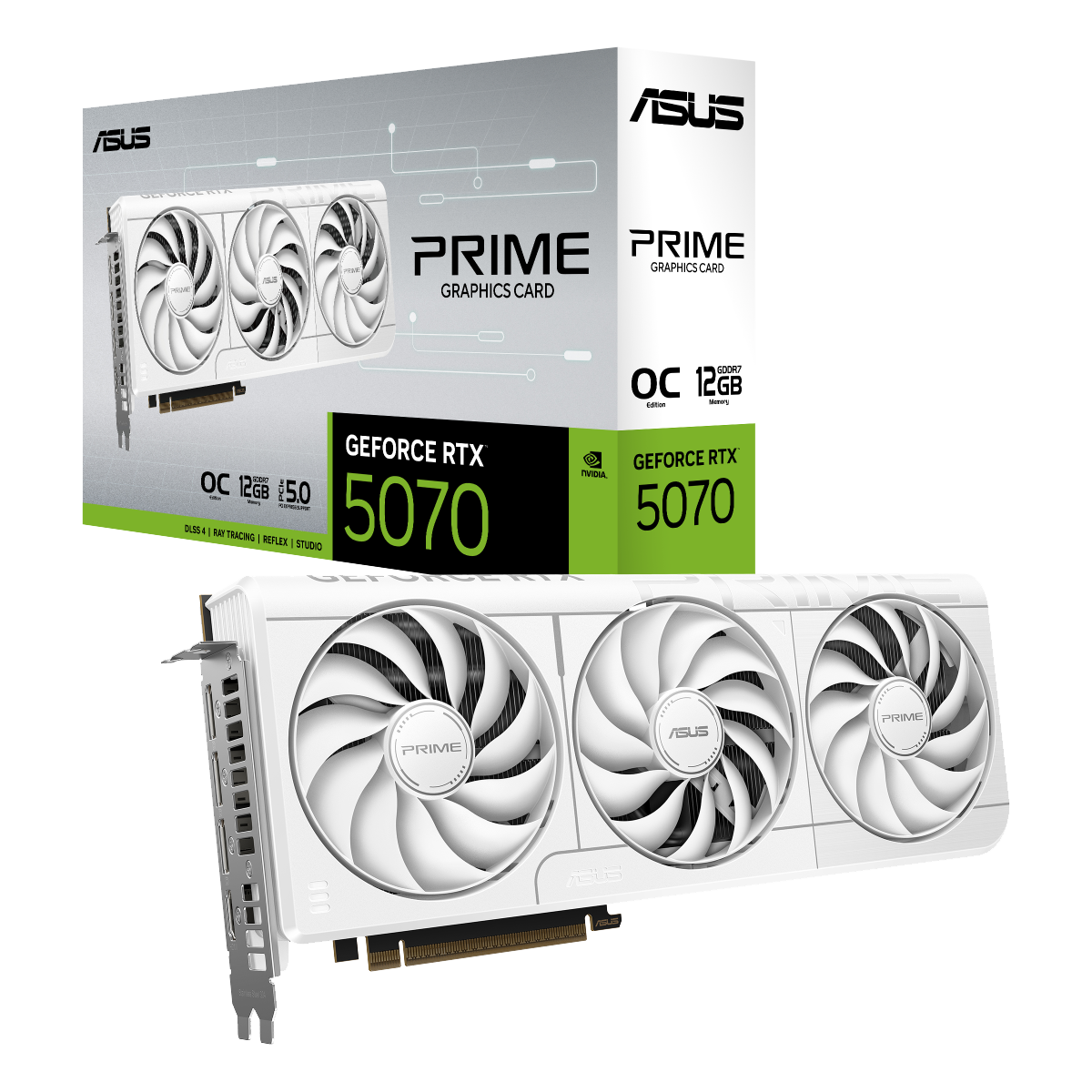ASUS PRIME RTX5070 O12G WHITE