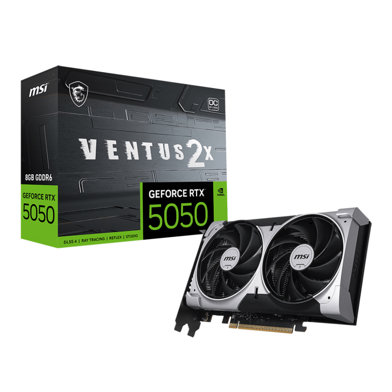 MSI GeForce RTX 5050 8G VENTUS 2X OC