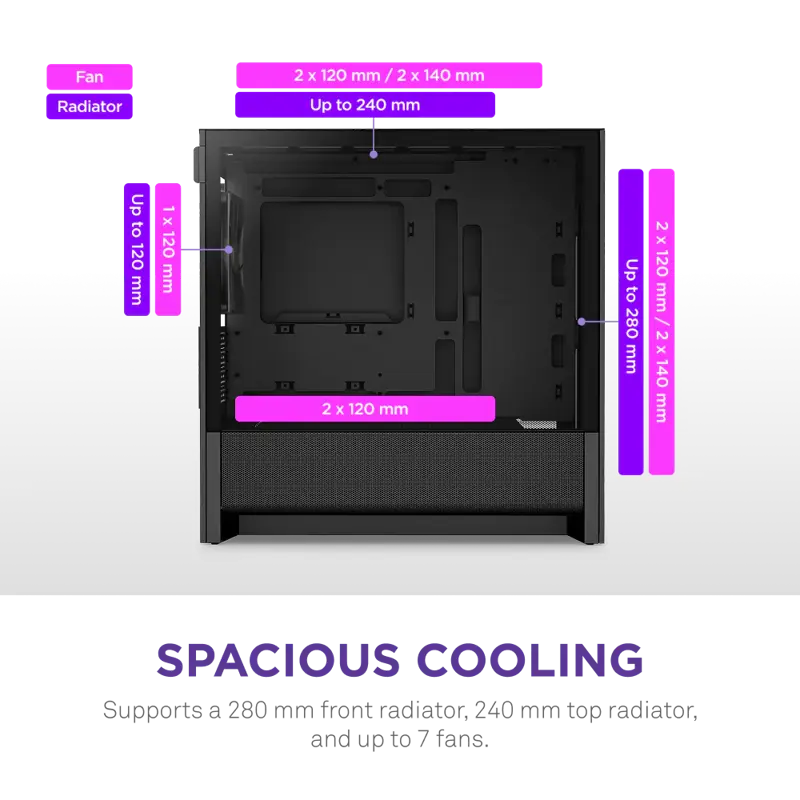NZXT H3 Flow CC-H31FB-01
