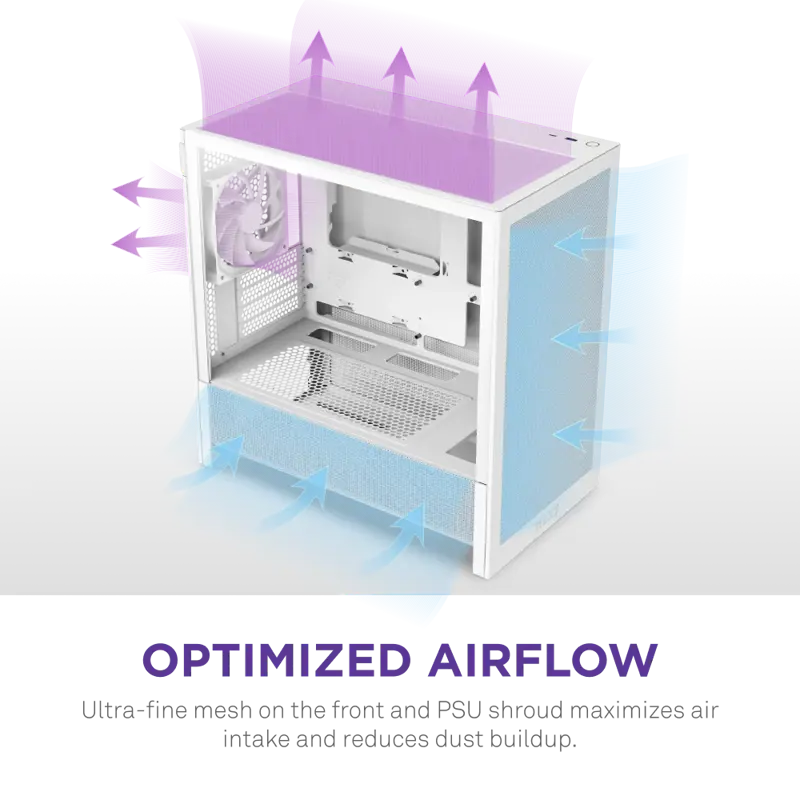 NZXT H3 Flow CC-H31FW-01