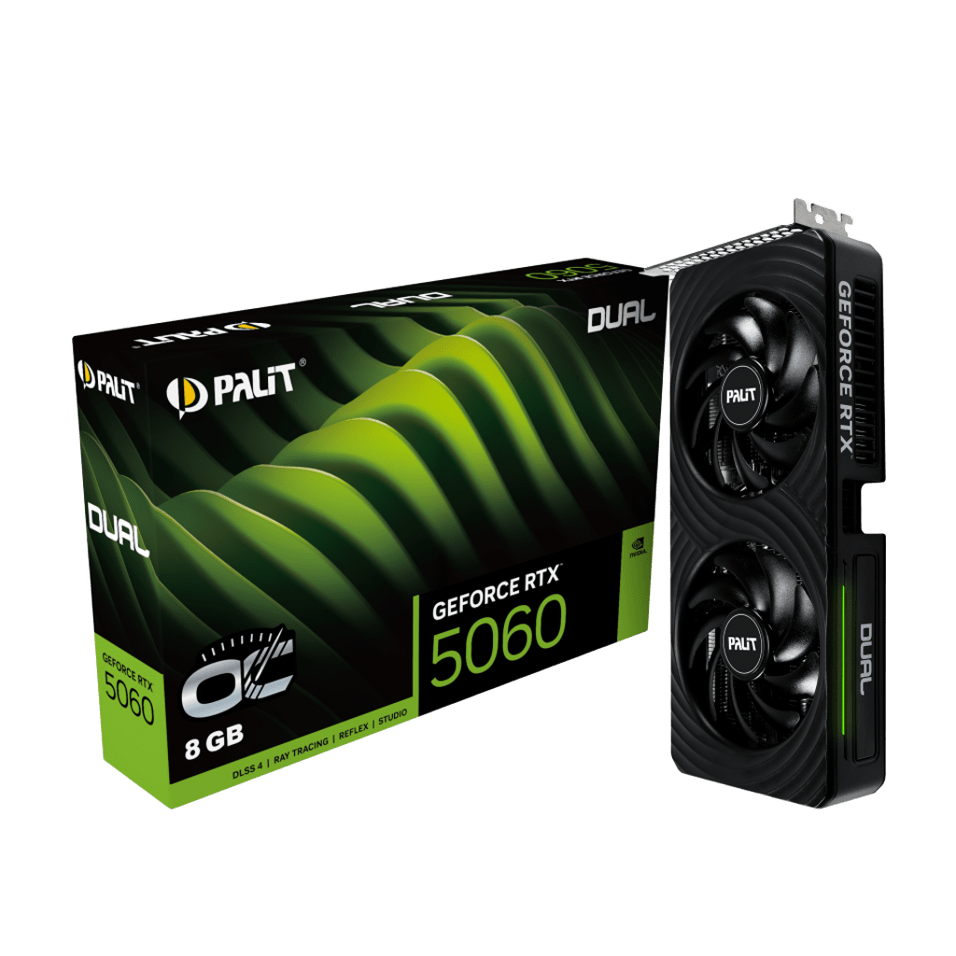 PALIT PA-RTX5060 DUAL OC 8GB PALIT (NE75060S19P1-GB2063D)