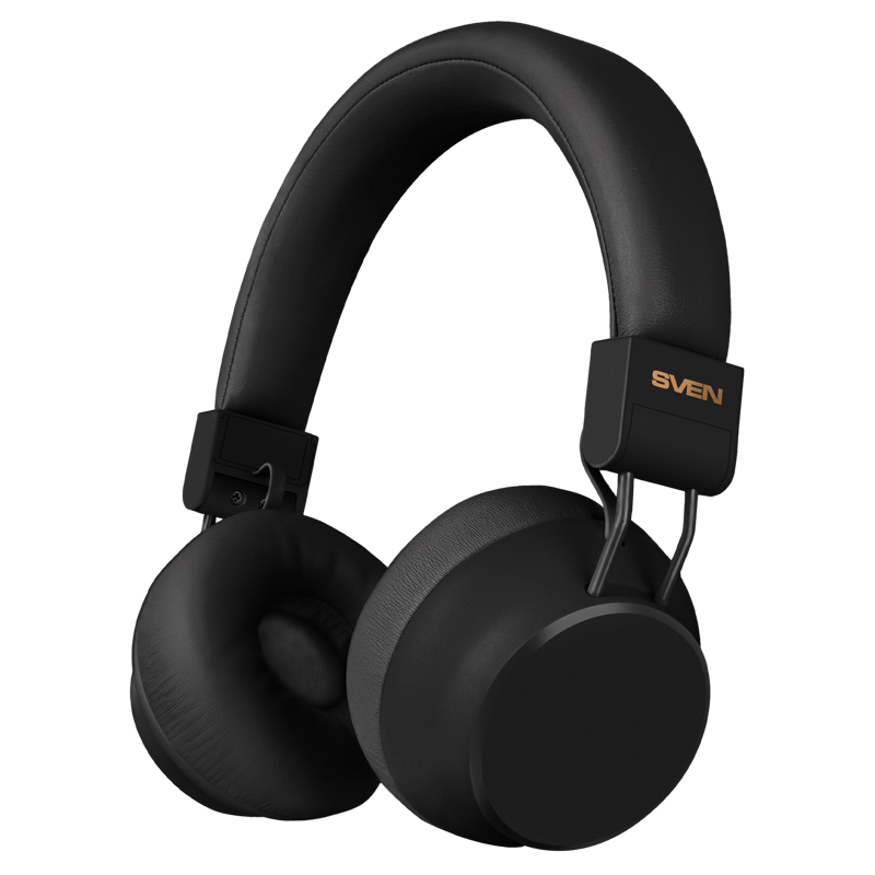 SVEN Беспроводные наушники с микрофоном AP-B710MV, черный (Bluetooth, ANC, APP, 3 mics 500mAh) арт. SV-022730