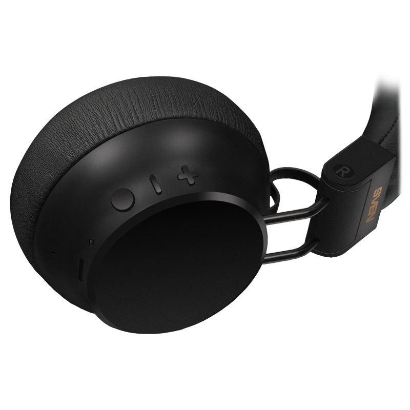 SVEN Беспроводные наушники с микрофоном AP-B710MV, черный (Bluetooth, ANC, APP, 3 mics 500mAh) арт. SV-022730
