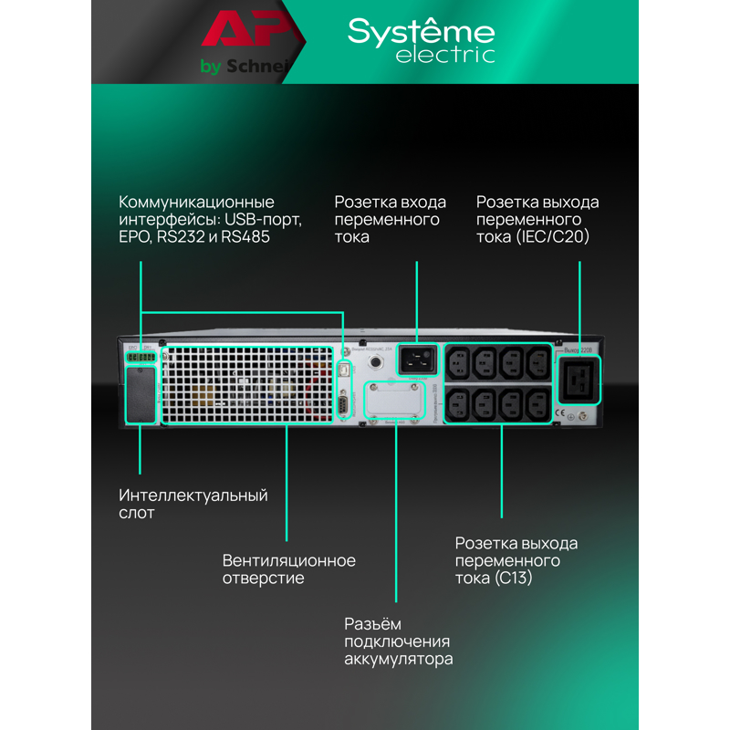 Systeme Electric SRTSE2000RTXLIG2