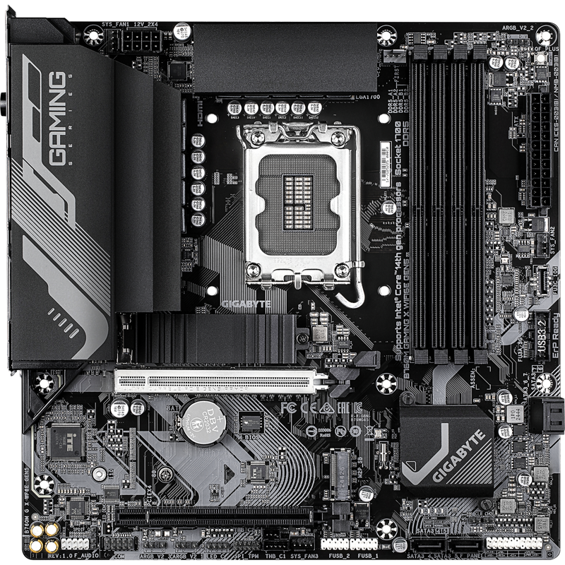 GIGABYTE B760M G X WF6E GEN5