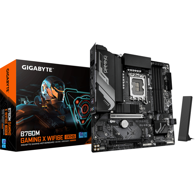 GIGABYTE B760M G X WF6E GEN5