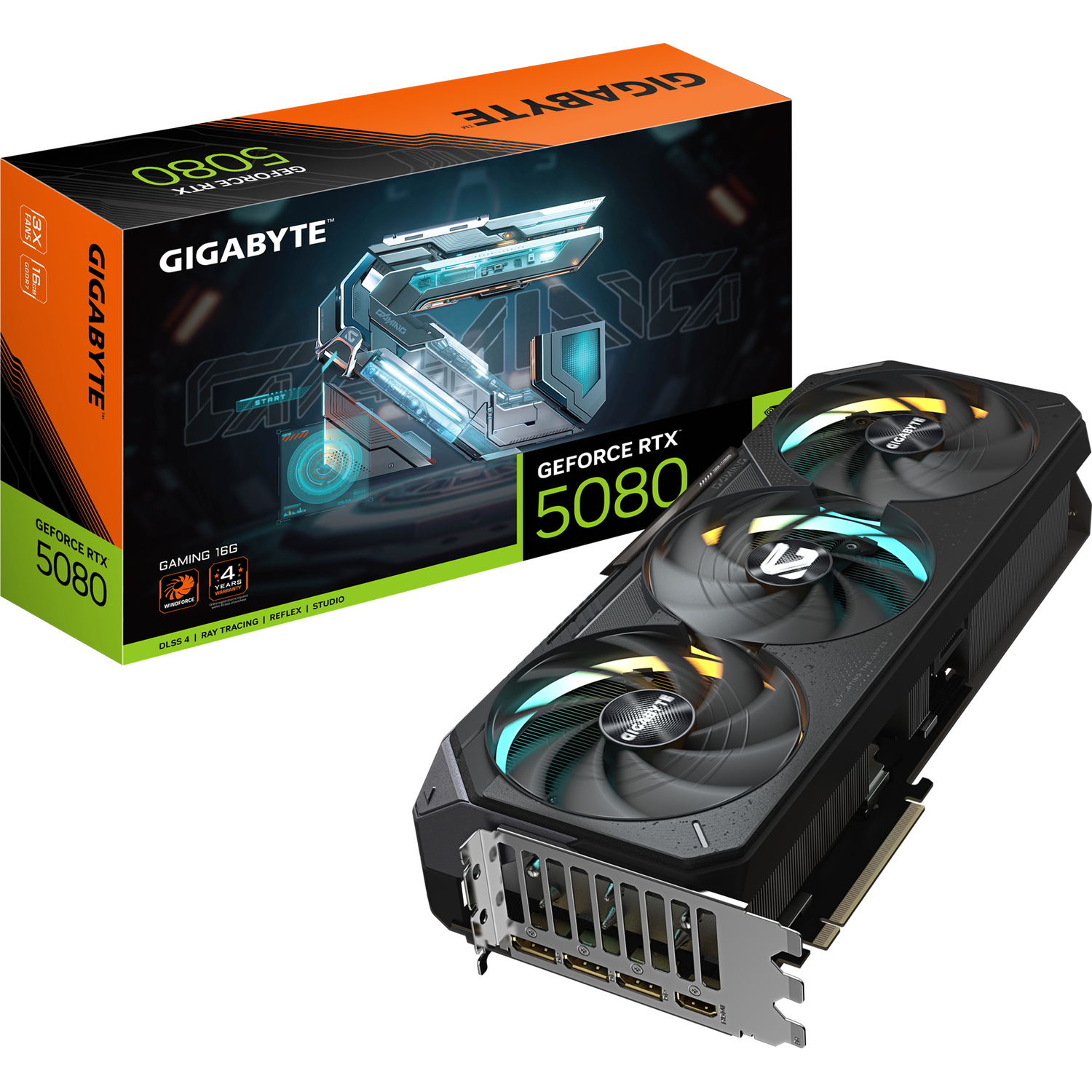 GIGABYTE GeForce RTX 5080 GAMING (GV-N5080GAMING-16GD)
