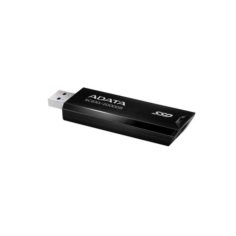 ADATA External SSD SC610 (SC610-2000G-CBK/RD)