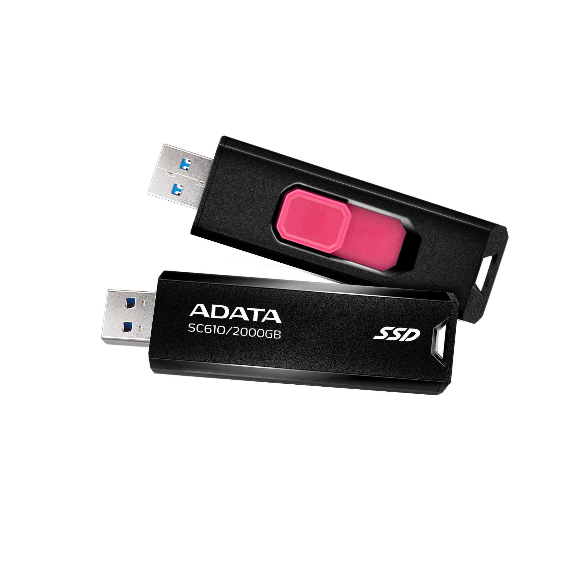 ADATA External SSD SC610 (SC610-2000G-CBK/RD)