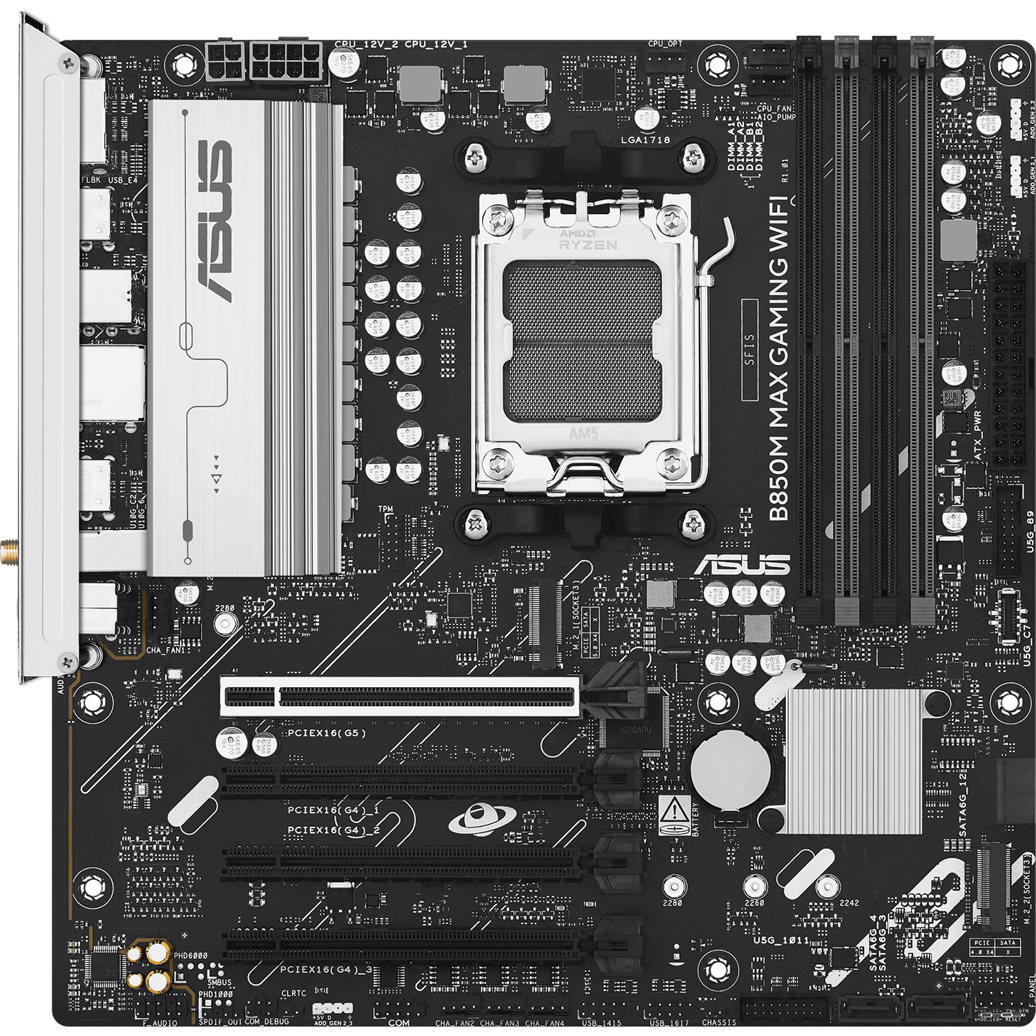 Материнская плата ASUS B850M MAX GAMING WIFI арт. 90MB1LL0-M0EAY0