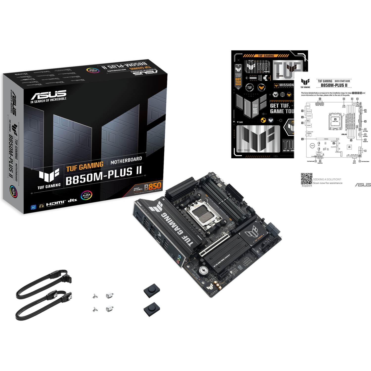 Материнская плата ASUS TUF GAMING B850M-PLUS II арт. 90MB1MT0-M0EAY0