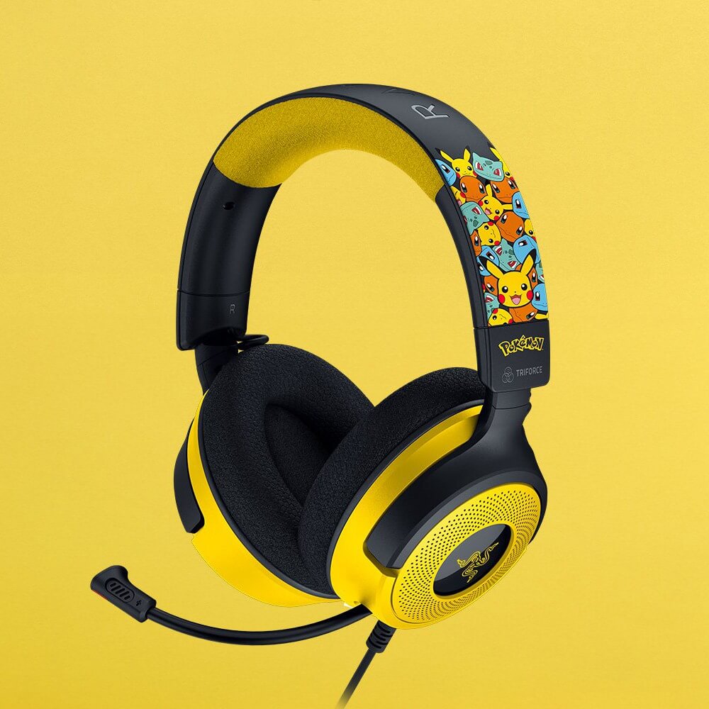 Razer Kraken V4 X - Pokemon Kanto Starters Edition