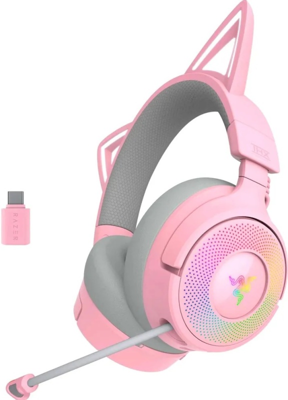 Razer Kraken Kitty V3 Pro - Quartz Headset