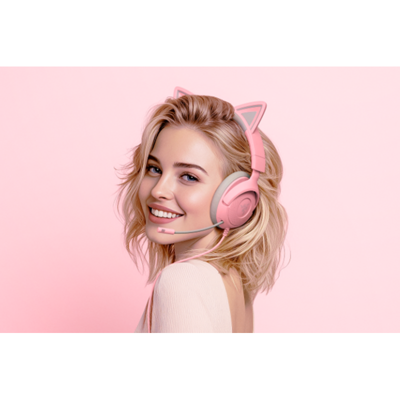 Razer Kraken Kitty V3 X - Quartz Headset