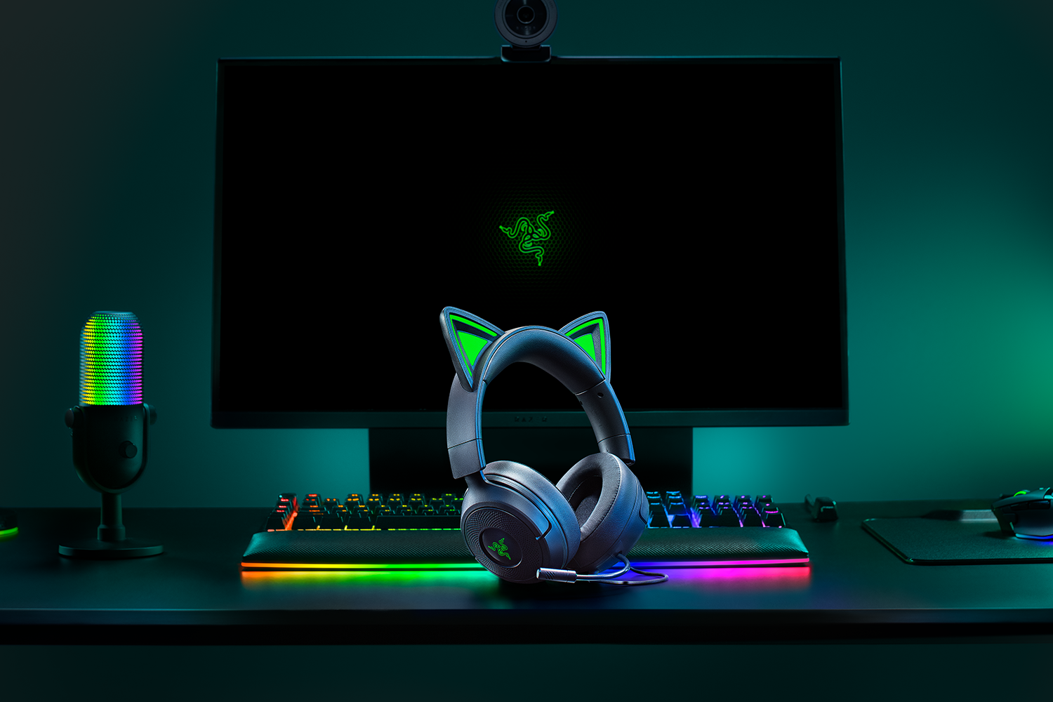 Razer Kraken Kitty V3 X Black