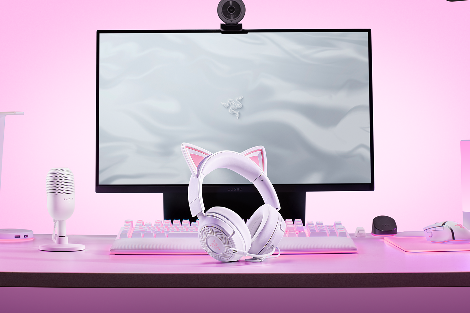 Razer Kraken Kitty V3 X White арт. RZ04-05350300-R3M1