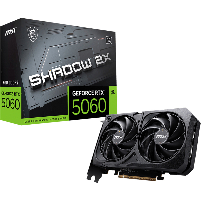 MSI GeForce RTX 5060 8G SHADOW 2X