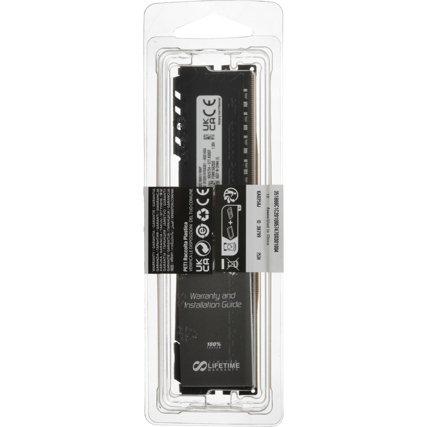 Kingston FURY Beast Black (KF432C16BB1/16WP)
