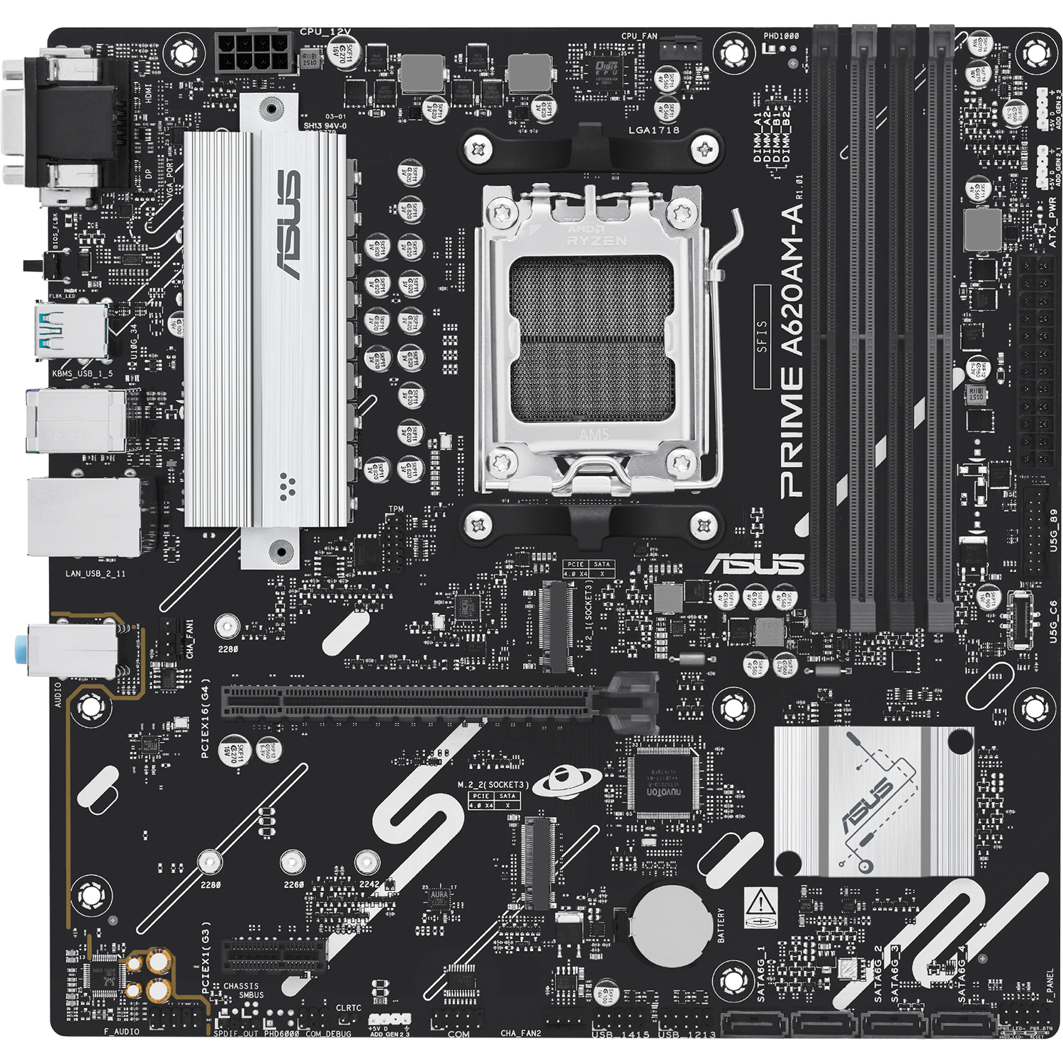 ASUS PRIME A620AM-A-CSM (90MB1MY0-M0EAYC)