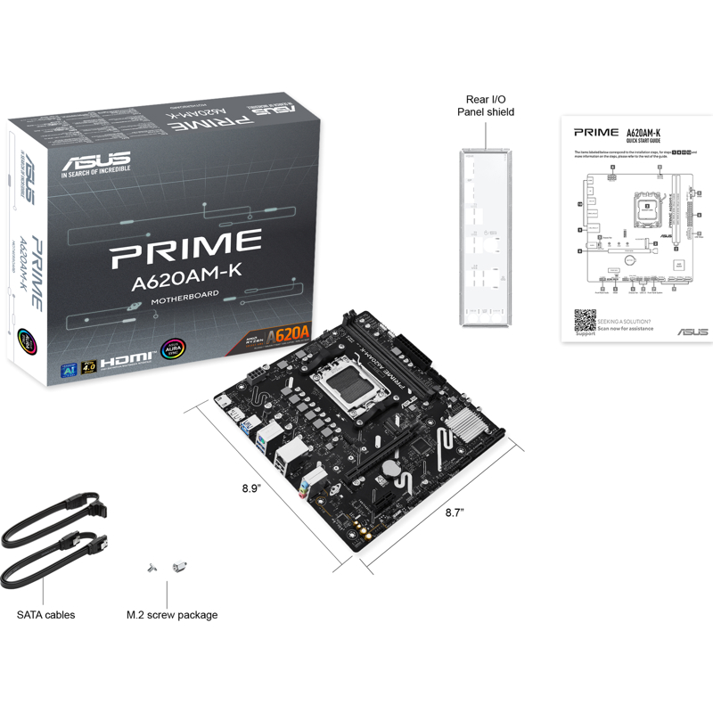 ASUS PRIME A620AM-K (90MB1GX0-M0EAY0)