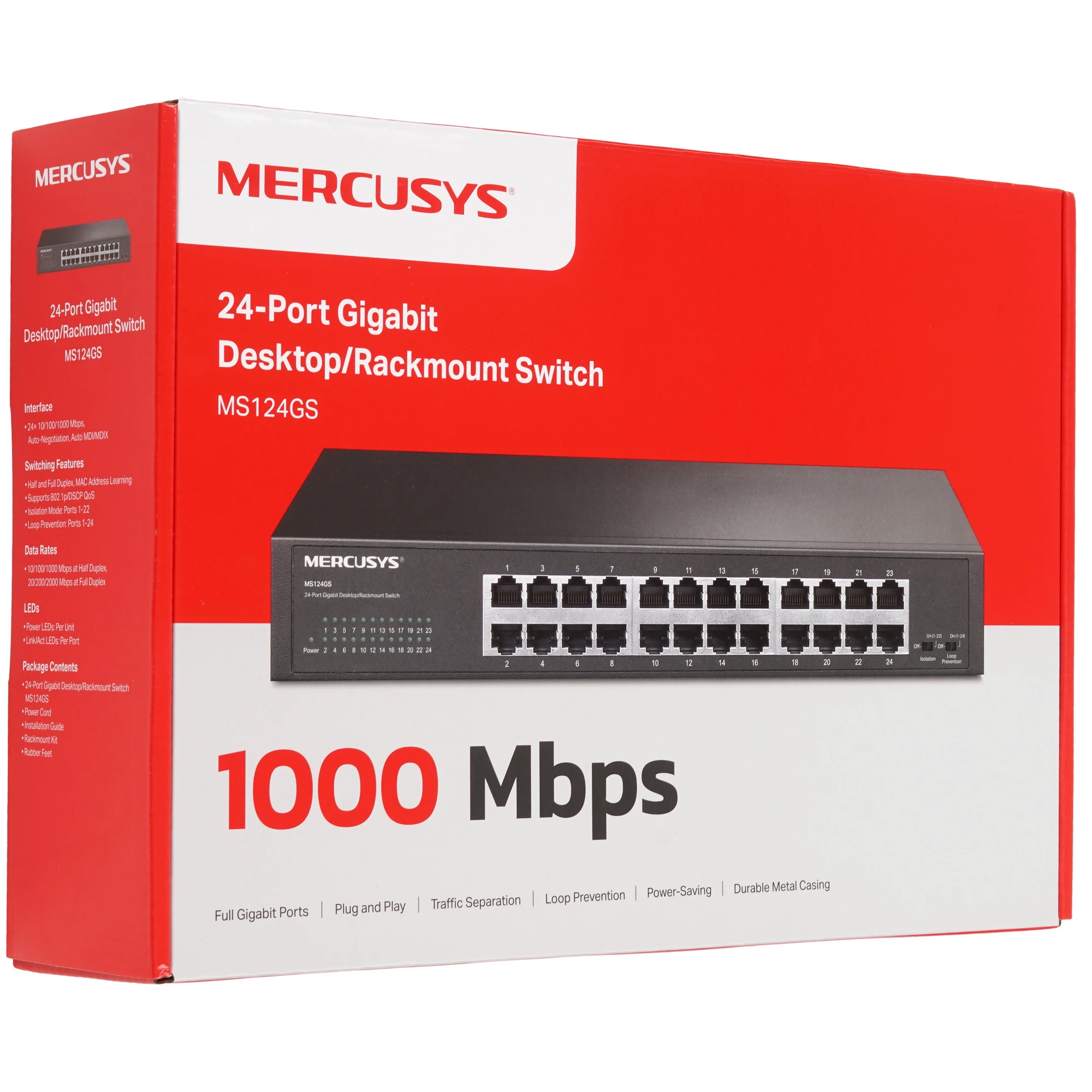 Mercusys Technologies CO MS124GS