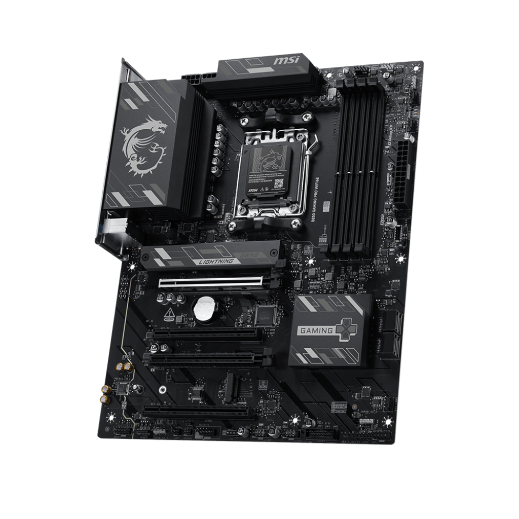 Материнская плата MSI B850 GAMING PRO WIFI6E Socket AM5 AMD B850 4xDDR5 ATX AC`97 8ch(7.1) 2.5Gg RAID+HDMI+DP