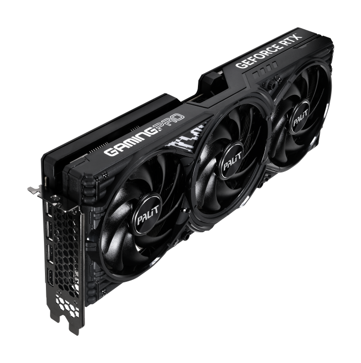 Видеокарта Palit RTX5070Ti GAMINGPRO-S OC 16GB GDDR7 256bit 3xDP HDMI 3FAN RTL (NE7507TS19T2-GB2031U)